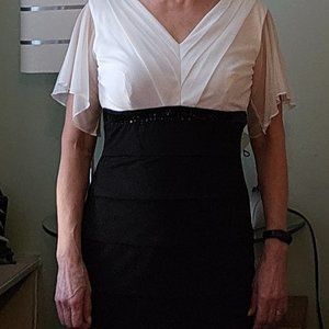 WORN ONCE! Semi-formal knee-length cocktail dress size 6